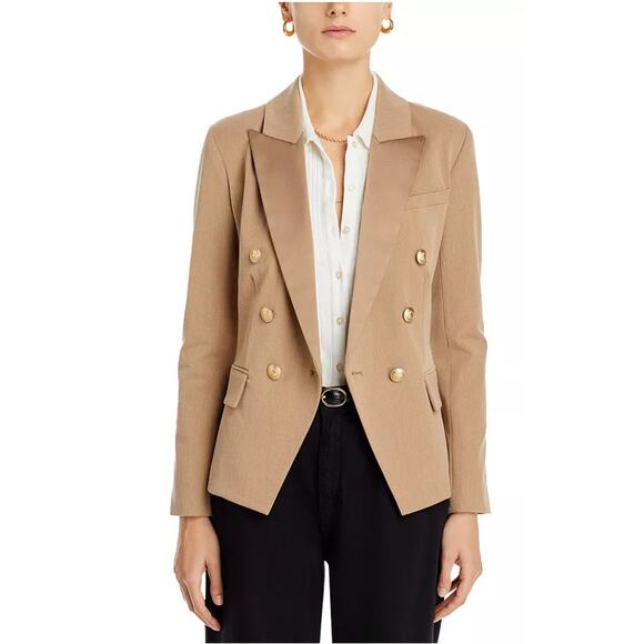 L'AGENCE Kenzie Peak Lapel Blazer Size 6 New with Tags - Picture 5 of 12